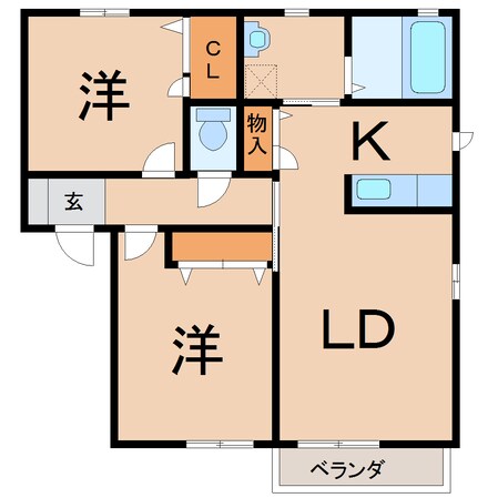 レフィナード　A・Bの物件間取画像